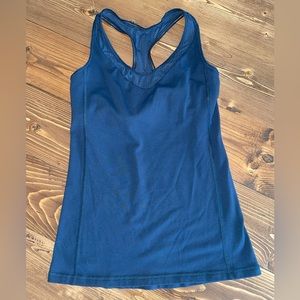 Lululemon • Navy blue Racerback Tank Top • Size 6